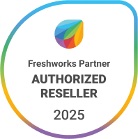 H4tech freshworks officiele reseller badge